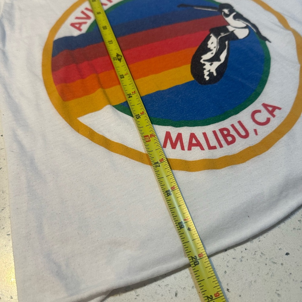 Aviator Nation - SIGNATURE BOYFRIEND TEE - WHITE - Picture 6 of 14